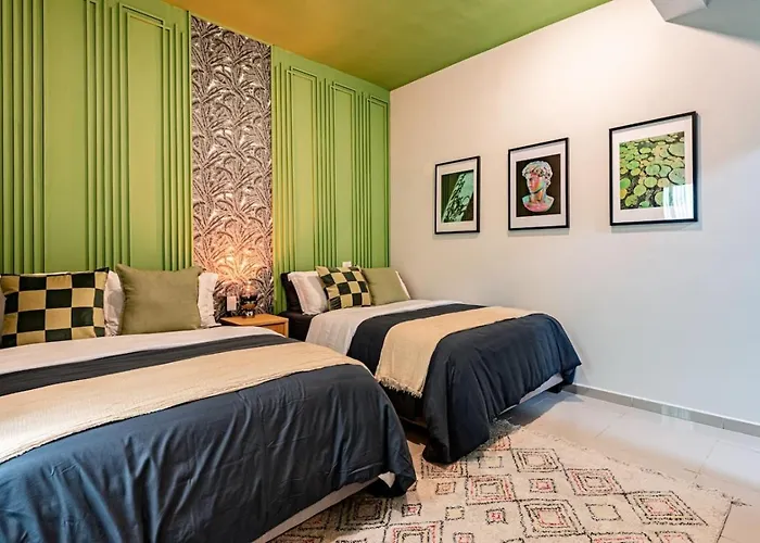 Holiday home Spacious Condesa Stay, Rooftop Dining, Bbq *