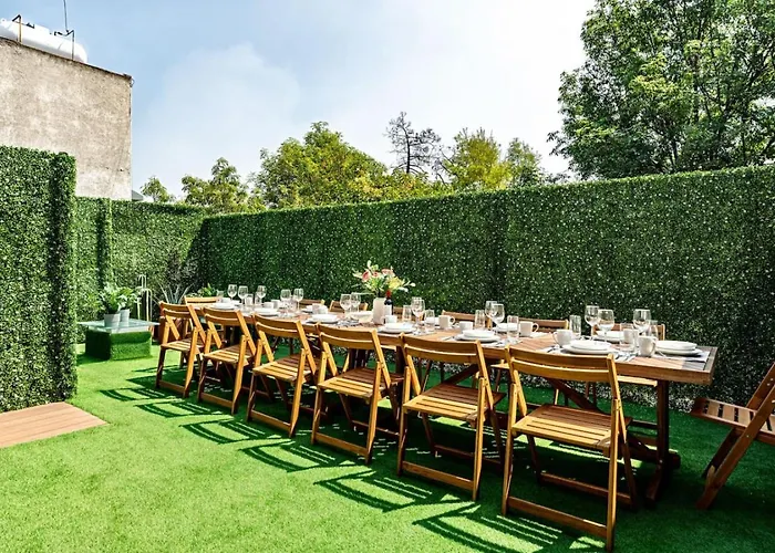 Holiday home Spacious Condesa Stay, Rooftop Dining, Bbq Mexico City
