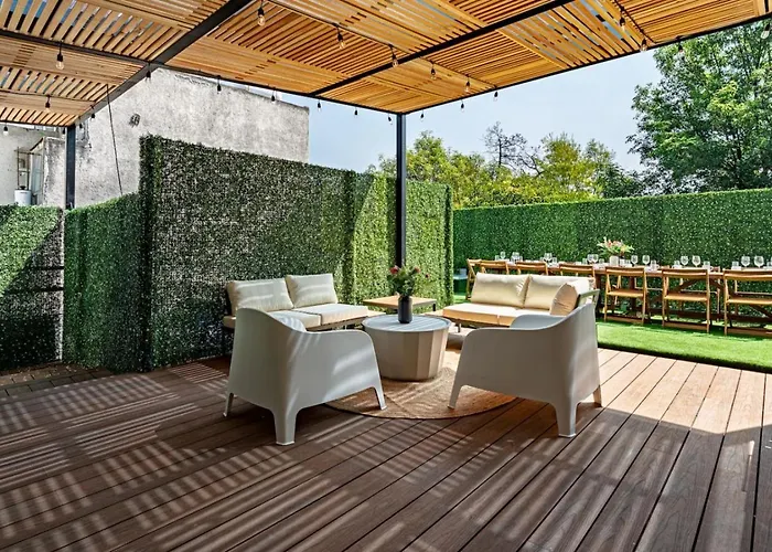 Spacious Condesa Stay, Rooftop Dining, Bbq Mexico City
